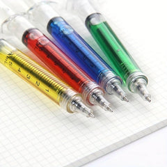 4pcs Syringe Ballpoint Pens for Students