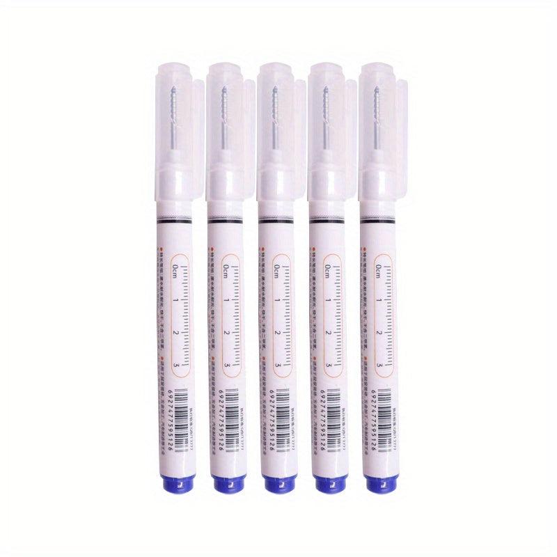 5pcs Extended Nib 20MM Red Green Ink Long Head Markers Bathroom Woodworking