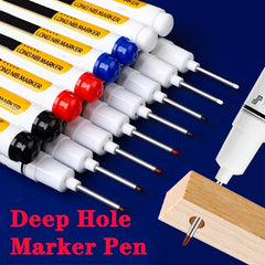 5pcs Extended Nib 20MM Red Green Ink Long Head Markers Bathroom Woodworking
