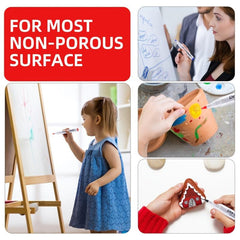 Dry Erase Markers 12pcs 4 Colors Board Pens Markers Low Odor