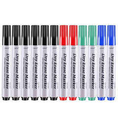 Dry Erase Markers 12pcs 4 Colors Board Pens Markers Low Odor