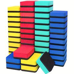 12pcs Magnetic Whiteboard Eraser Dry Erasers For Board