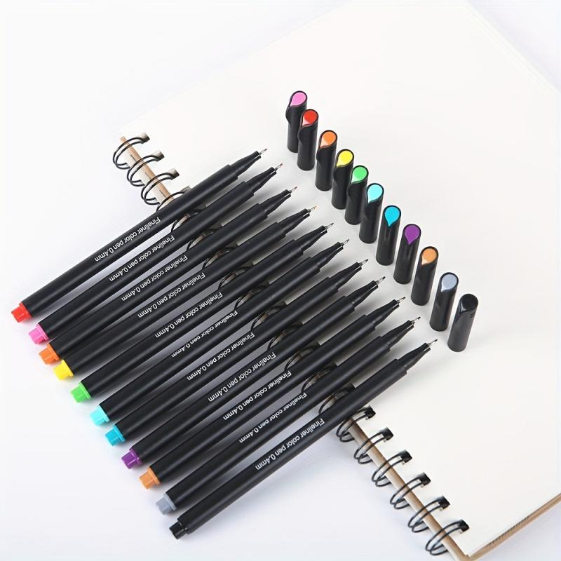 48 Journal Pens Set - Writing, Coloring, Drawing & Note Taking - Perfect Gift
