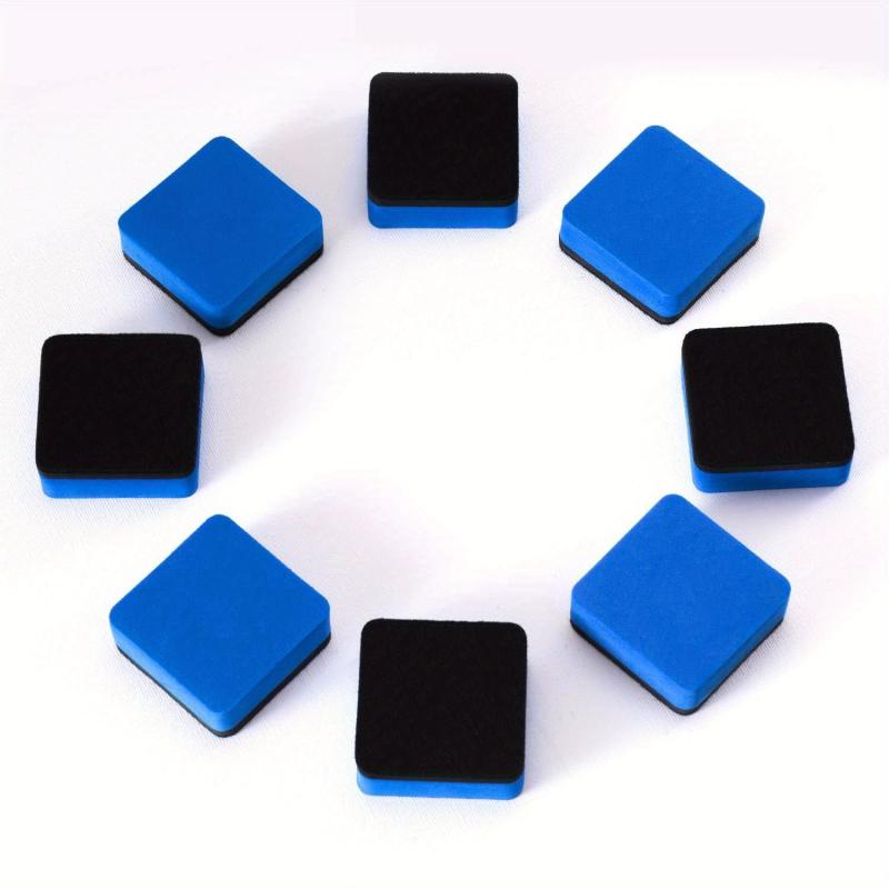 12pcs Magnetic Whiteboard Erasers Dry Erase Chalkboard Cleaner