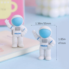 3pcs Astronaut Modeling Eraser Student Creative Stationery