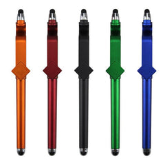 5pcs 3in1 Mobile Phone Holder BallPoint Pen Touch Screen Swipe Pen