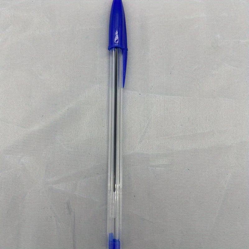 50pcs 1.0mm Bullet Point Ballpoint Pens for Hotel Catering & Office Stationery