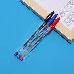 50pcs 1.0mm Bullet Point Ballpoint Pens for Hotel Catering & Office Stationery