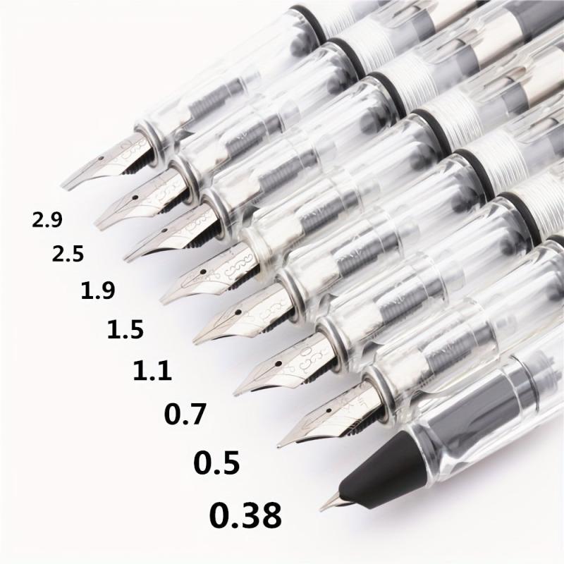 Arabic Gothic Letter Fountain Pens 8 Nib Sizes