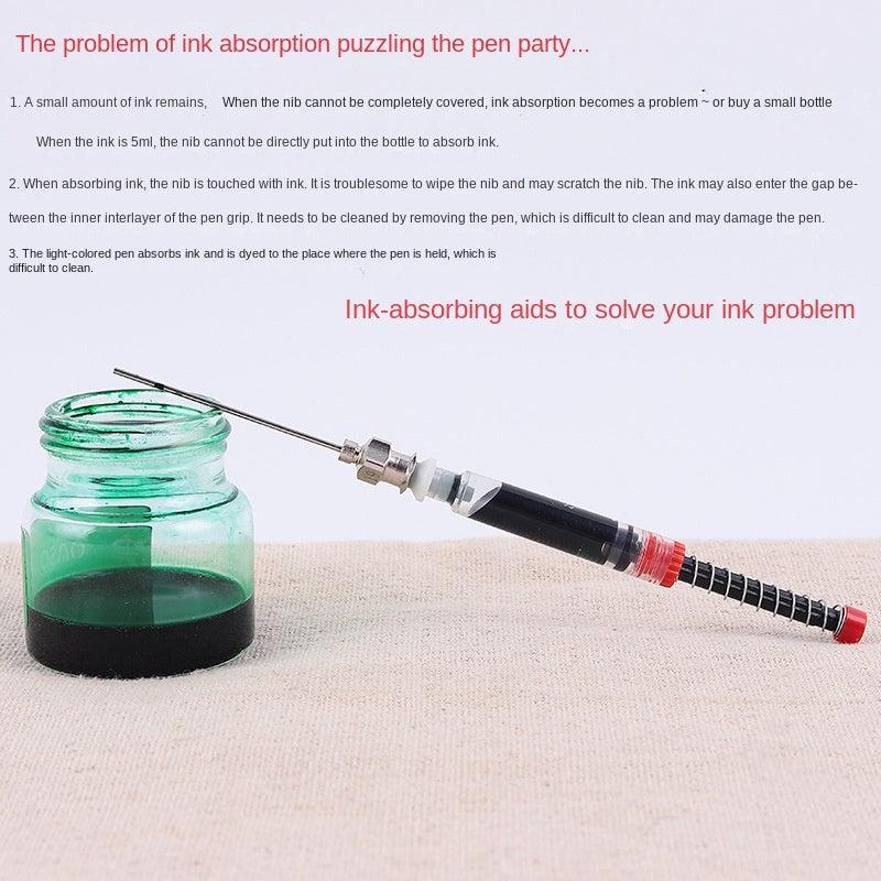 Pen Inking Device Aid Ink Absorber Fountain Pen Ink Syringe Filler
