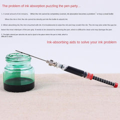 Pen Inking Device Aid Ink Absorber Fountain Pen Ink Syringe Filler