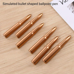 Retro Bullet Shape Ballpoint Pen Student Pocket Pen