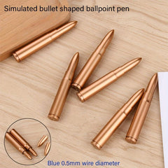 Retro Bullet Shape Ballpoint Pen Student Pocket Pen