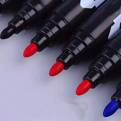 10pcs Waterproof Marker Pen 2mm for Paper Steel Glass