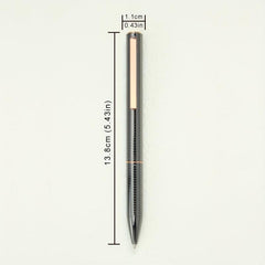 Metal Ballpoint Pen Ink 1.0mm Neutral Point Smooth Writing Office Business