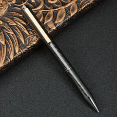 Metal Ballpoint Pen Ink 1.0mm Neutral Point Smooth Writing Office Business