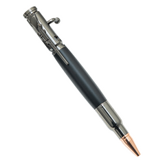 Gun Bolt Pen with Push Action Mechanism & Multifunctional Ballpoint Pen