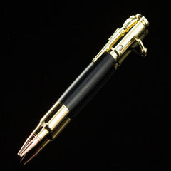Gun Bolt Pen with Push Action Mechanism & Multifunctional Ballpoint Pen