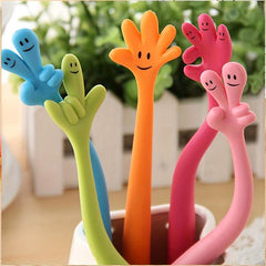 5pcs Cartoon Gesture Ballpoint Pens for Stationery