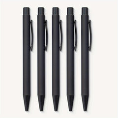 5 Pack Pretty Retractable Ballpoint Pens for Smooth Writing