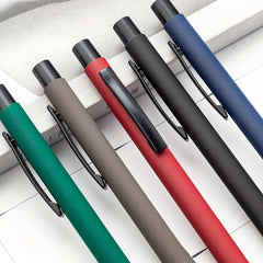 5 Pack Pretty Retractable Ballpoint Pens for Smooth Writing