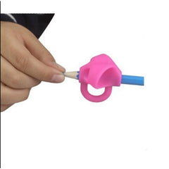 10pcs Pencil Grips Corrector Posture Correction Holder Learning Device