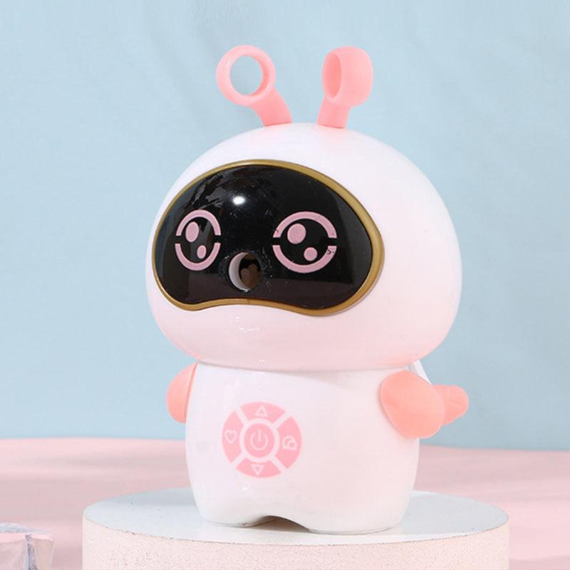 Cartoon Robot Pencil Sharpener Hand Shake Student Stationery