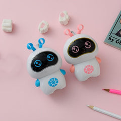 Cartoon Robot Pencil Sharpener Hand Shake Student Stationery