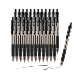 AIHAO Retractable Ballpoint Pens Ink Medium Point 1 0mm 24 Pack