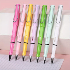 4pcs Unlimited Pencil Nibs Set, Inkless Pen Art Sketch Magic Mechanical Pencils