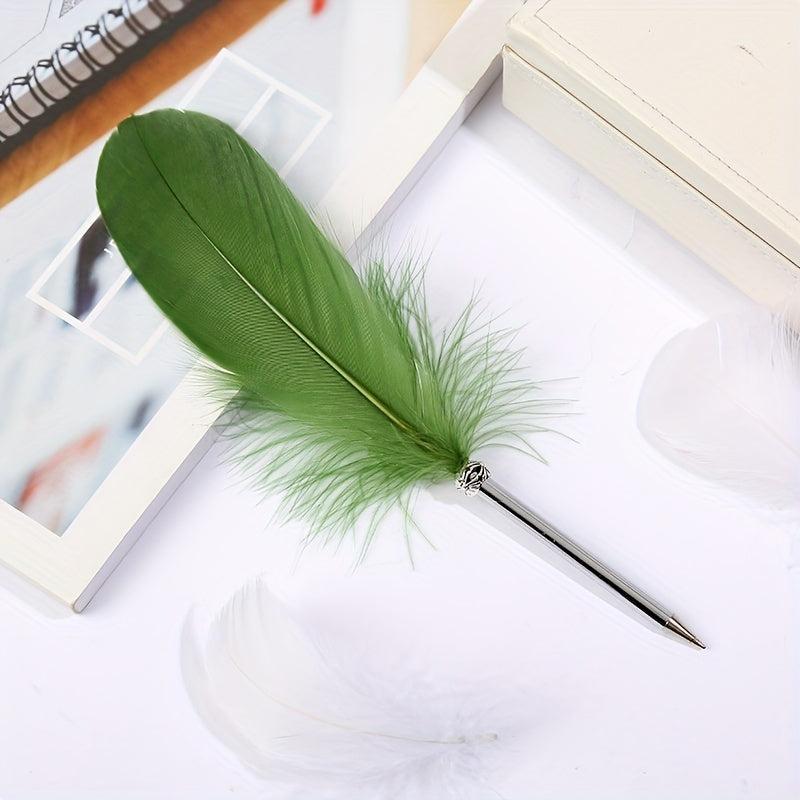 Feather Ballpoint Pen for Special Occasions