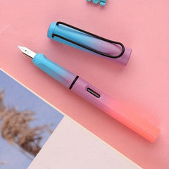 2pcs Colored Student Calligraphy Pens for Writing Enhancement