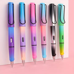 2pcs Colored Student Calligraphy Pens for Writing Enhancement