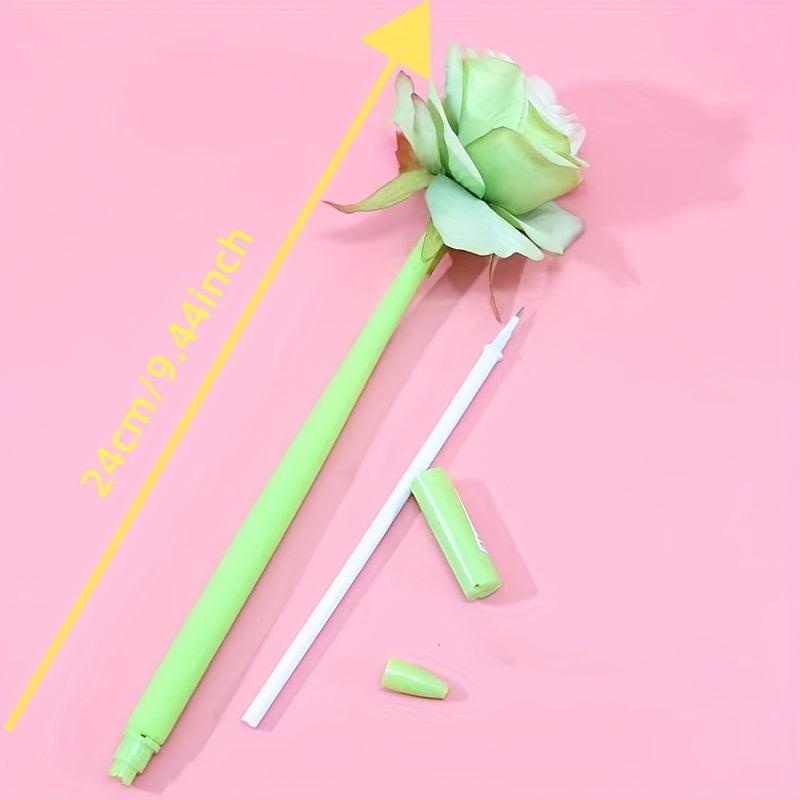 Rose Flower Pen for Weddings Home Decor & Women