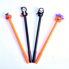 4pcs Halloween Styling Gel Pen Set 0.5mm for Drawing, Students, Creative