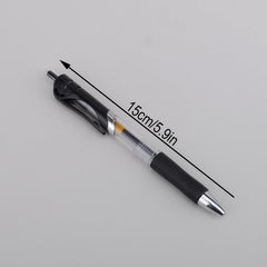 4pcs Retractable Gel Rollerball Pens 0.5mm Fine Point Ink & Comfort Grip