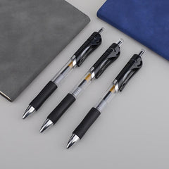 4pcs Retractable Gel Rollerball Pens 0.5mm Fine Point Ink & Comfort Grip