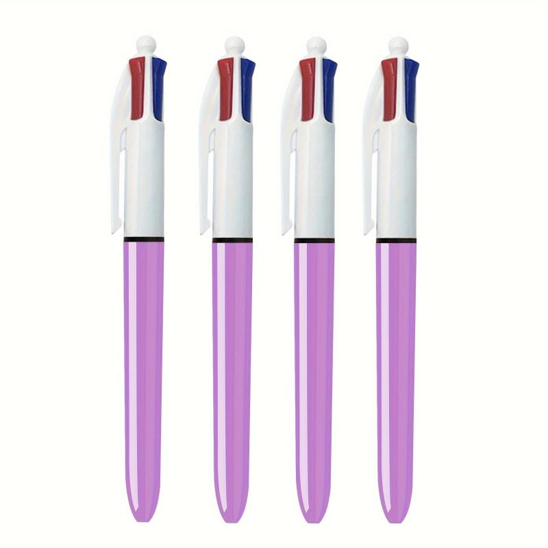 DORESS 4 Count Pack Ballpoint Pens Medium Point 1.0mm 4 Colors