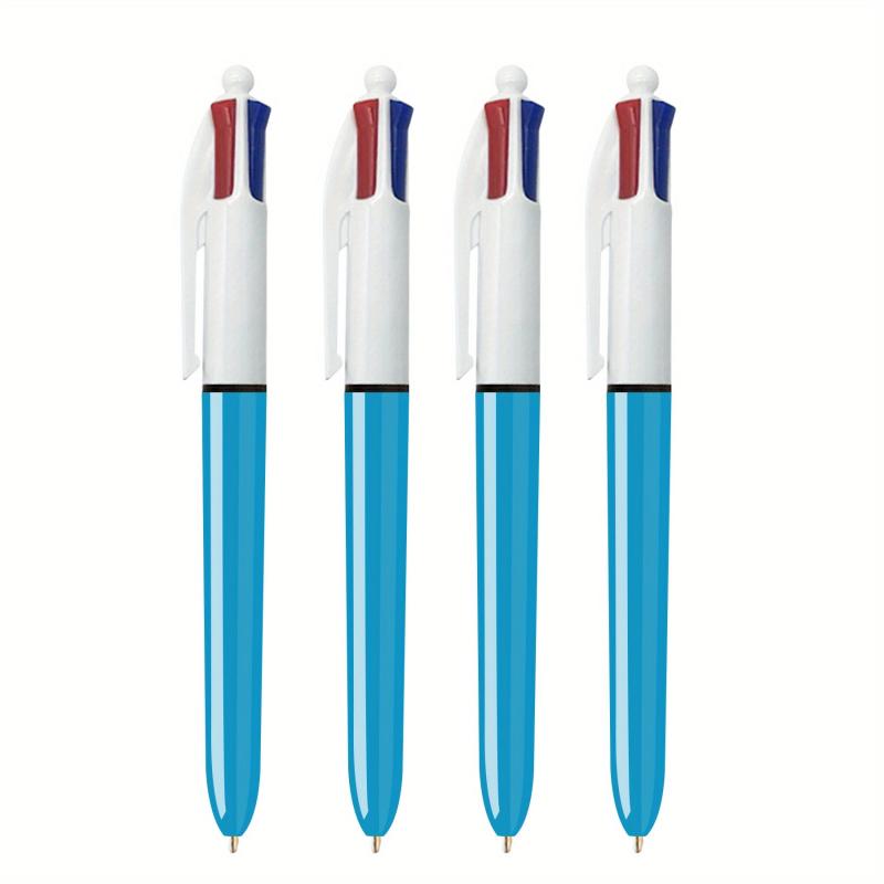 DORESS 4 Count Pack Ballpoint Pens Medium Point 1.0mm 4 Colors