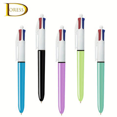 DORESS 4 Count Pack Ballpoint Pens Medium Point 1.0mm 4 Colors
