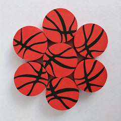 10pcs Styling Extruded Eraser Kids Gift Football Basketball Eraser