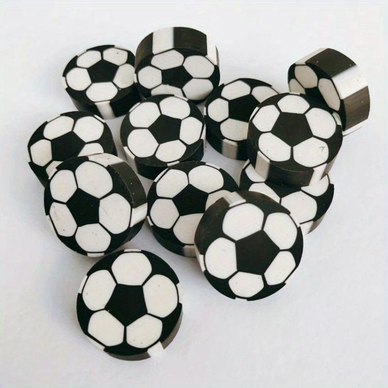 10pcs Styling Extruded Eraser Kids Gift Football Basketball Eraser