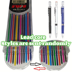 12PCS 2.0MM Clutch Pencil Automatic School Supplies Writing Stationery