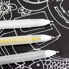 2pcs Hand painted Highlight Art Painting Pens