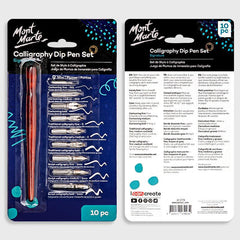 9 Calligraphy Nibs Dip Pen Set Cartoon Animation Lettering Sketching Art