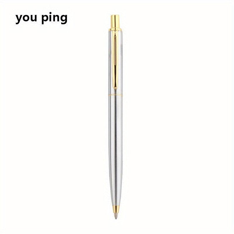 Classic Metal Ball point Pen Retractable Pen School Office Writing