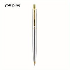 Classic Metal Ball point Pen Retractable Pen School Office Writing