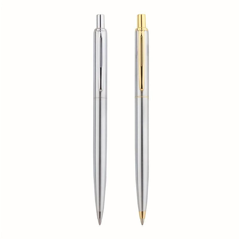 Classic Metal Ball point Pen Retractable Pen School Office Writing