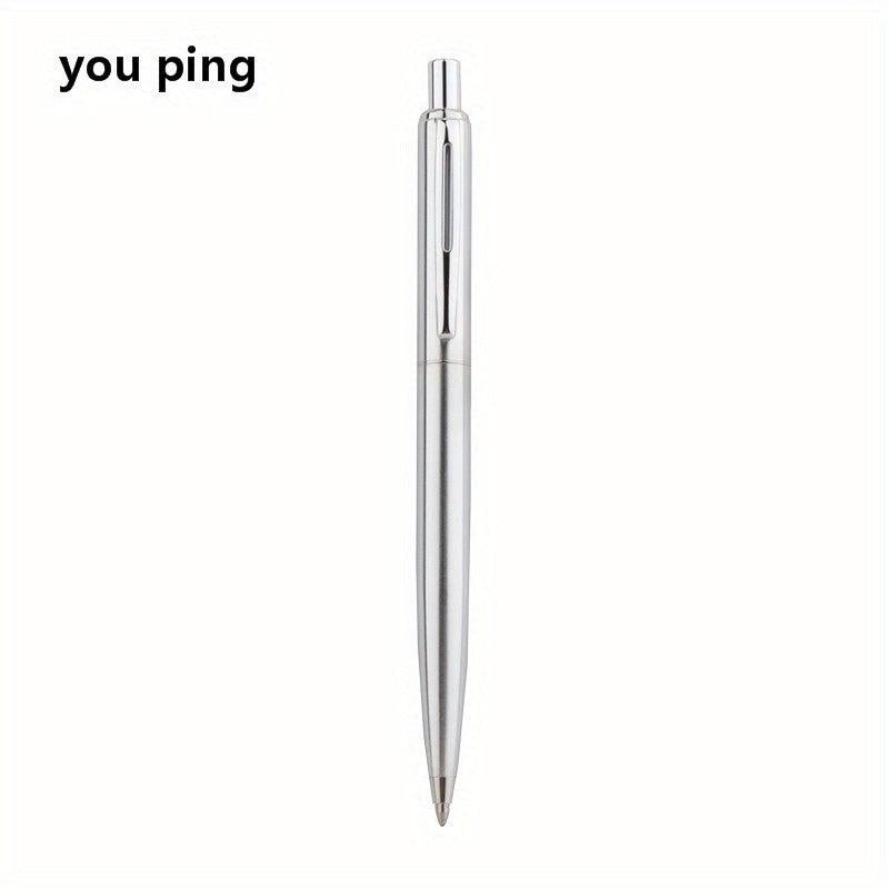 Classic Metal Ball point Pen Retractable Pen School Office Writing