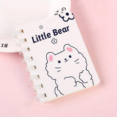 Cartoon Coil Book Mini Portable Student Notebook